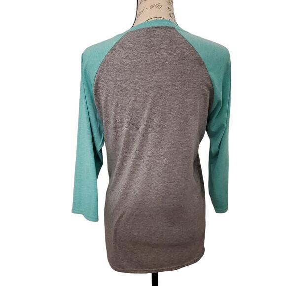 Iced Coffee Shirt Starbucks Tumbler Tee, Funny 3/4 Sleeve Shirt, Medium - Picture 5 of 7